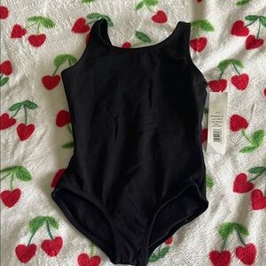 Kids Black Ballet Leotard